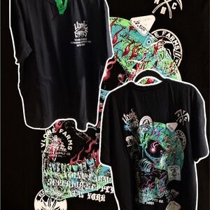 VLONE Black Graphic Tee